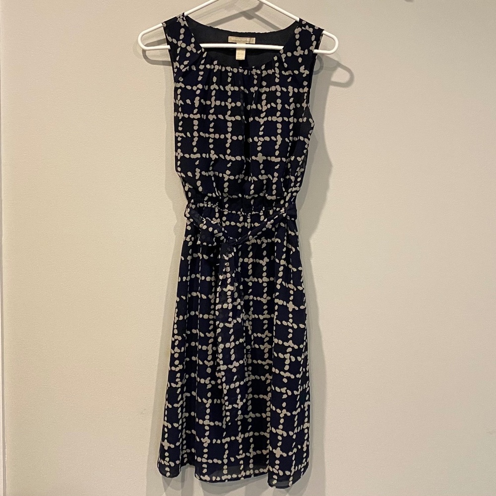 Banana Republic Navy Dress